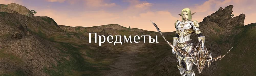 Эльф в тяжёлой броне со щитом: официальный баннер раздела предметов Classic
