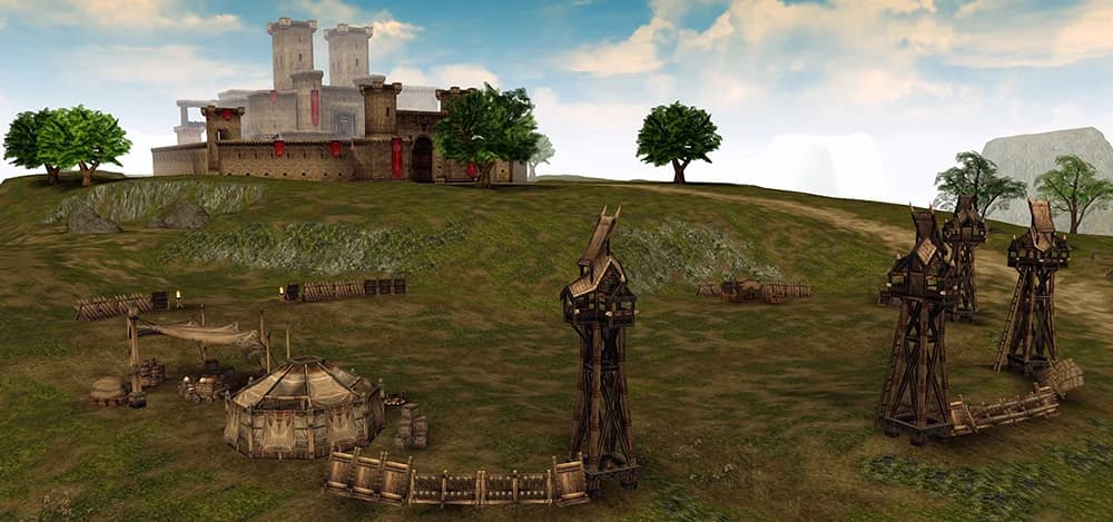 Замок Гирана и осадный лагерь в Lineage 2 Classic